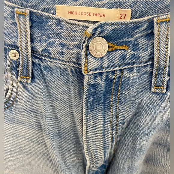 Levi’s High Loose Tapered Fit Women’s jeans Size 27 - Picture 7 of 7